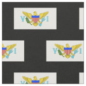 US-Jungferninselnflagge Stoff (Nahaufnahme)