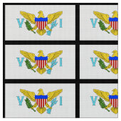 US-Jungferninselnflagge Stoff (Nahaufnahme)