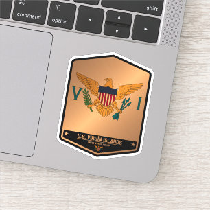 US-Jungfrau Aufkleber