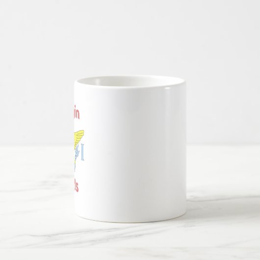 US-Jungfrau-Inseln Kaffee-Tasse Kaffeetasse (Mittel)