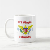 US-Jungfrau-Inseln Kaffee-Tasse Kaffeetasse (Links)