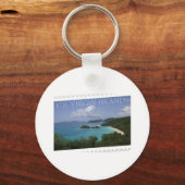 US-Jungfrau-Inseln - St. John's Trunk Bay Schlüsselanhänger (Vorderseite)