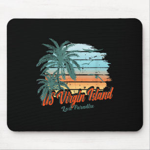 Us Jungfrau Island Beach St. Thomas Shirt Lost Par Mousepad
