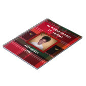 US Jungfrau Islands Flag Foto St. Thomas Madras Notizblock (Linke Seite)