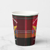 US Jungfrau Islands Flag St. Croix USVI Madras Pappbecher (Rechts)