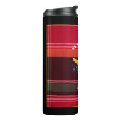 US Jungfrau Islands Flag St. Croix USVI Madras Thermosbecher (Nach links gedreht)