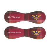 US Jungfrau Islands Flag St. Thomas USVI Baseball (Paneele)