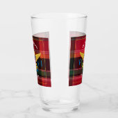 US Jungfrau Islands Flag St. Thomas USVI Glas (Links)