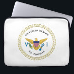 US Jungfrau Islands Flag USVI St. Thomas VI Laptopschutzhülle<br><div class="desc">Die US Jungfrau Islands Flag USVI St. Thomas VI Laptop Sleeve ist ein großartiger Weg, um die wunderschöne US Jungfrau Islands Flag jeden Tag zu genießen oder als Geschenk zu geben. Die Flagge der Jungfrau der Vereinten Staaten wurde am 17. Mai 1921 adoptiert. Dieses Design repräsentiert die US Jungfrau Islands...</div>