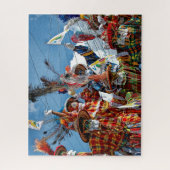 US Jungfrau Islands Moko Jumbie St. Croix USVI Puzzle (Vertikal)