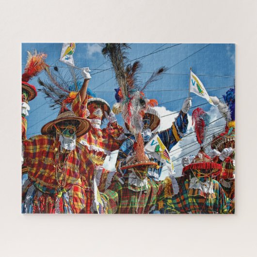 US Jungfrau Islands Moko Jumbie St. Croix USVI Puzzle (Horizontal)