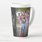 US Jungfrau Islands St. Croix Masquerader Custom Milchtasse (Rechte Ecke)