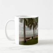 US Jungfrau Islands St. Croix Palm Trees Tropical Kaffeetasse (Links)