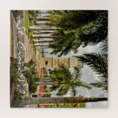 US Jungfrau Islands St. Croix Palm Trees Tropical Puzzle (Horizontal)