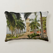 US Jungfrau Islands St. Croix Palm Trees Tropical Zierkissen (Vorderseite)