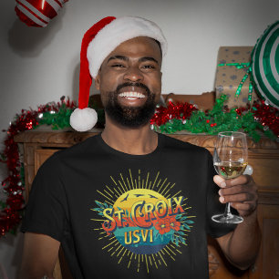 US Jungfrau Islands St. Croix U.S. VI Tropical T-Shirt