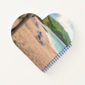 US Jungfrau Islands St. Croix USVI Beach Ocean Notizblock (Rückseite)