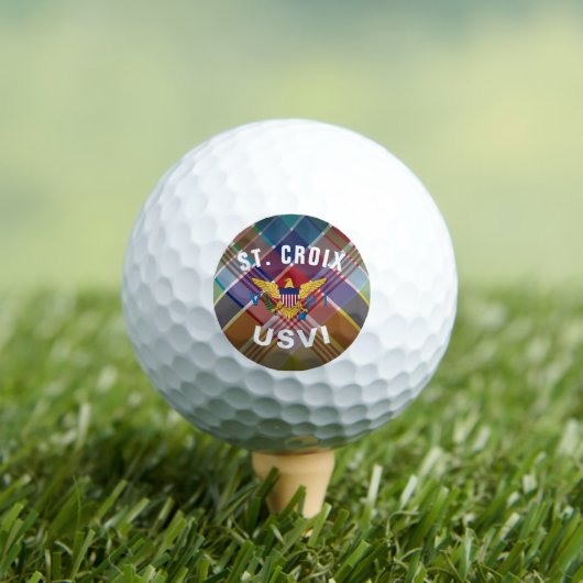 US Jungfrau Islands St Croix USVI Golfball (Insitu T-Shirt)