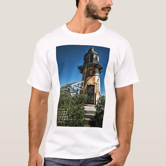 US Jungfrau Islands St. Croix USVI Historisch T-Shirt (Vorderseite)