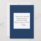 US Jungfrau Islands St. Croix USVI Light House Karte (Rückseite)