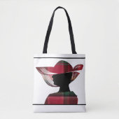 US Jungfrau Islands St. Croix USVI Madras Muster Tasche (Vorderseite)