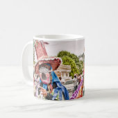 US Jungfrau Islands St. Croix USVI Masqueraders Kaffeetasse (Vorderseite Links)