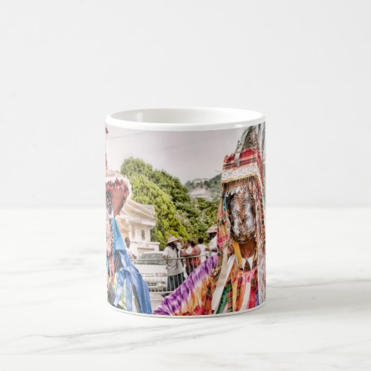 US Jungfrau Islands St. Croix USVI Masqueraders Kaffeetasse (Mittel)