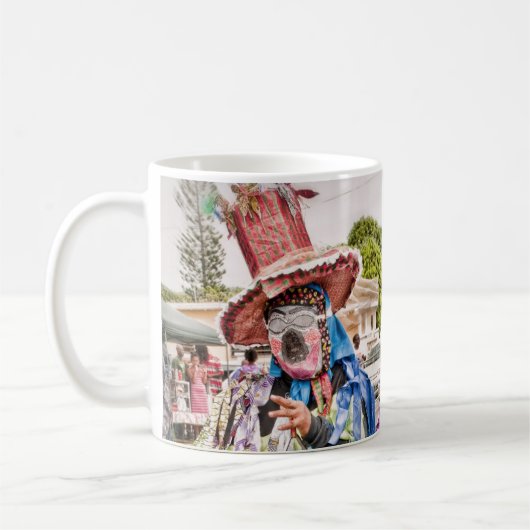 US Jungfrau Islands St. Croix USVI Masqueraders Kaffeetasse (Links)