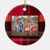 US Jungfrau Islands St. Croix USVI Masqueraders Keramik Ornament (Vorne)