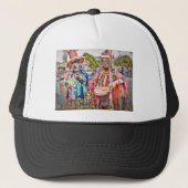 US Jungfrau Islands St. Croix USVI Masqueraders Truckerkappe (Vorderseite)