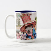 US Jungfrau Islands St. Croix USVI Masqueraders Zweifarbige Tasse (Links)