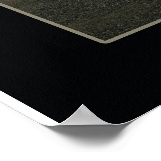 US Jungfrau Islands St. Croix USVI Point Udall Poster (Ecke)