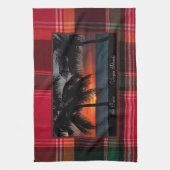 US Jungfrau Islands St. Croix USVI Sunset Madras Geschirrtuch (Vertikal)