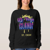US Jungfrau Islands St. Croix USVI Sweatshirt (Vorderseite)