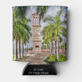 US Jungfrau Islands St. Croix USVI Tropical Dosenkühler (Vorderseite)