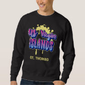 US Jungfrau Islands St. Thomas USVI Sweatshirt (Vorderseite)
