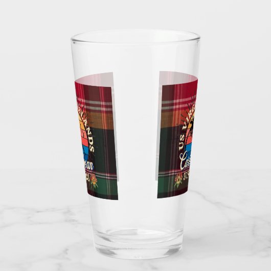 US Jungfrau Islands St. Thomas USVI Tropical Madra Glas (Links)