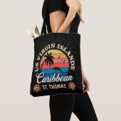 US Jungfrau Islands St. Thomas USVI Tropical Tasche (Von Nahem)