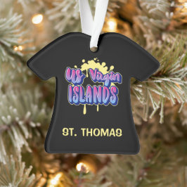 US Jungfrau Islands St. Thomas USVI Weihnachten Ornament