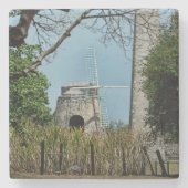 US Jungfrau Islands Sugar Mill St Croix USVI Steinuntersetzer (Vorderseite)