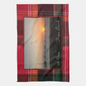 US Jungfrau Islands Sunset St Croix USVI Madras Geschirrtuch (Vertikal)
