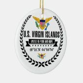 US-Jungfrau Keramik Ornament (Rechts)