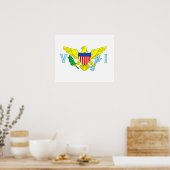 US-Jungfrau Poster (Küche)