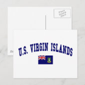 US-Jungfrau Postkarte (Vorne/Hinten)