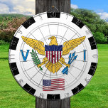 US-Jungfrauen Dartboard & Flag / Spielbrett Dartscheibe<br><div class="desc">Dartboard: Fahnendarts der US-Jungfrau,  Familienspass-Spiele - Liebe in meinem Land,  Sommerspiele,  Ferien,  Vatertag,  Geburtstagsparty,  Uni-Schüler/Sportfans</div>