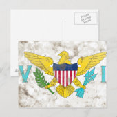 US-Jungfrauen Postkarte (Vorne/Hinten)