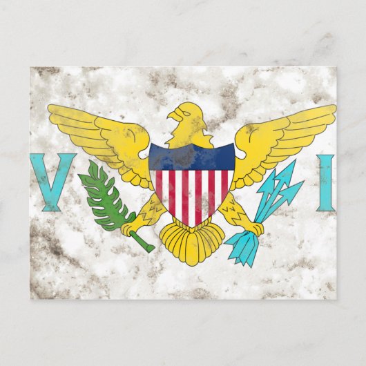 US-Jungfrauen Postkarte (Vorderseite)