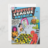 US-Justizliga Ausgabe #1 - Nov. Postkarte (Vorne/Hinten)