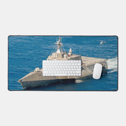 US-KAMPFSCHIFF - LCS SCHREIBTISCHUNTERLAGE (Tastatur & Maus)