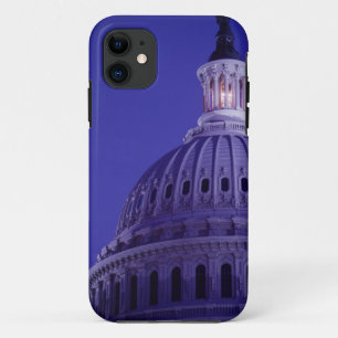 US-Kapitol bei Dämmerung mit Licht in der Kuppel Case-Mate iPhone Hülle